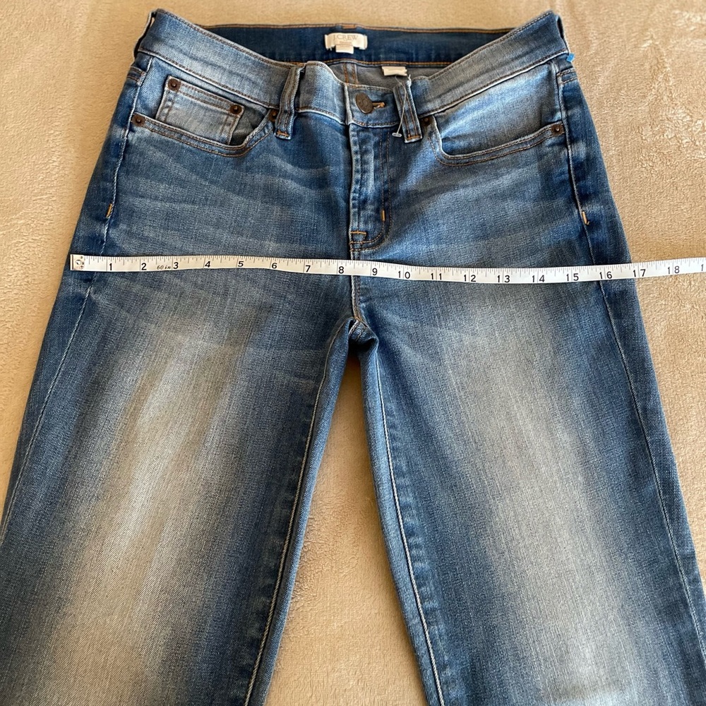 J. Crew Slim Light Wash Skinny Jeans - Size 26x30 - Picture 8 of 12